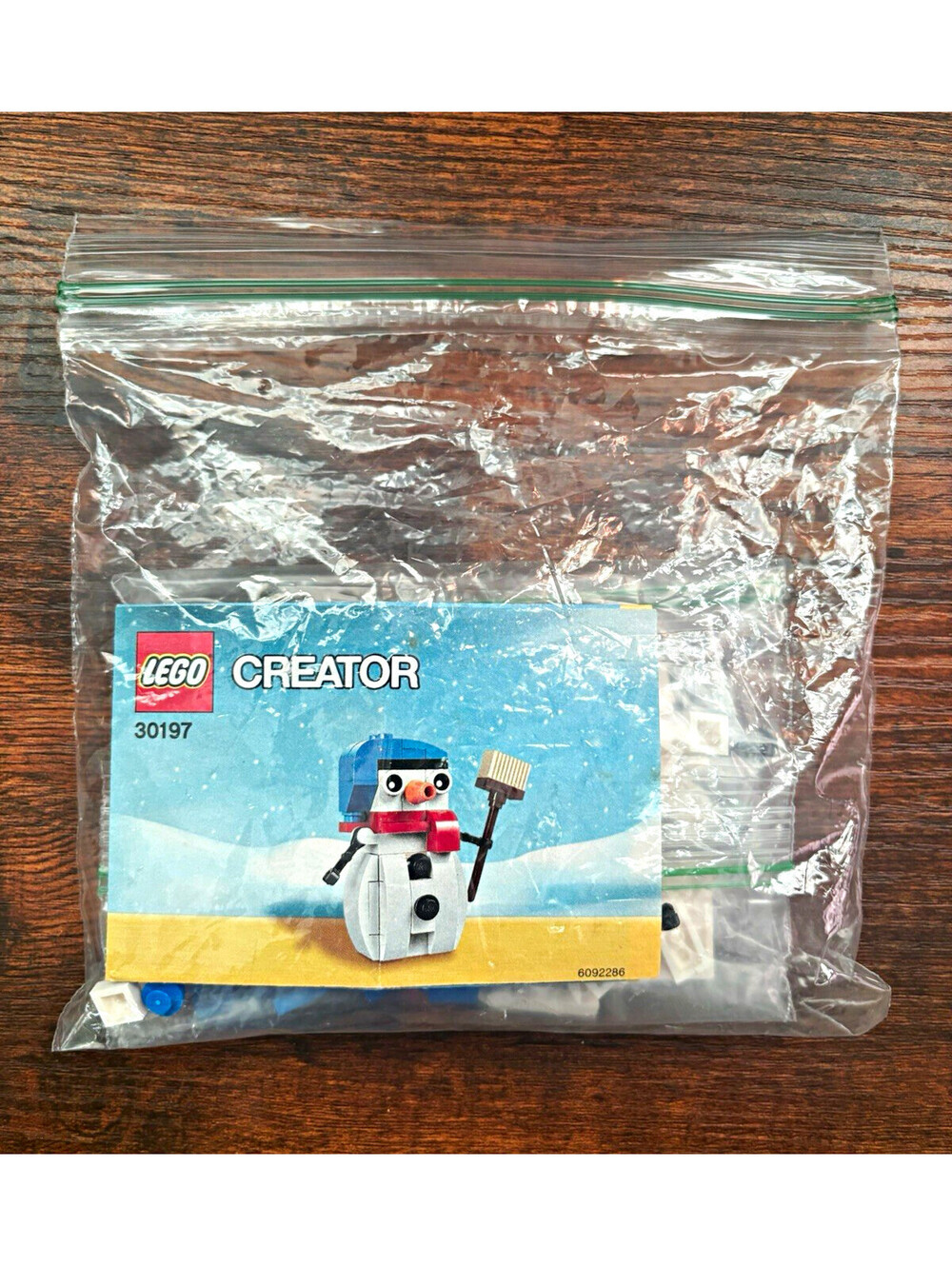 LEGO Creator Snowman 30197 Polybag Set – Instructions & Pieces
